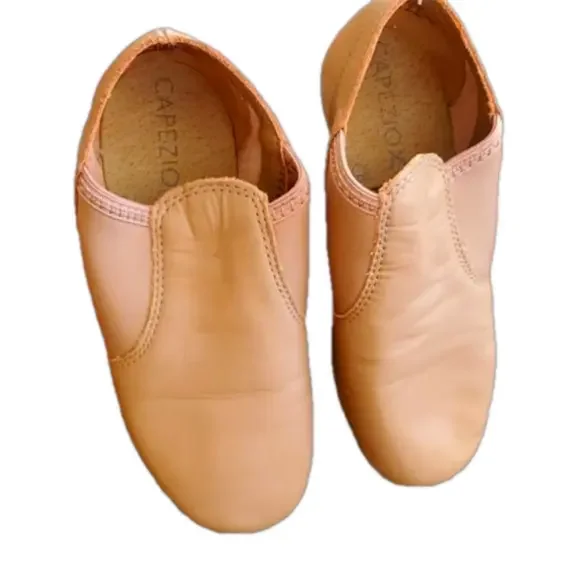 Capezio E-Series Jazz Slip On Jazz Shoes - Caramel 3.5 M - Picture 5 of 12